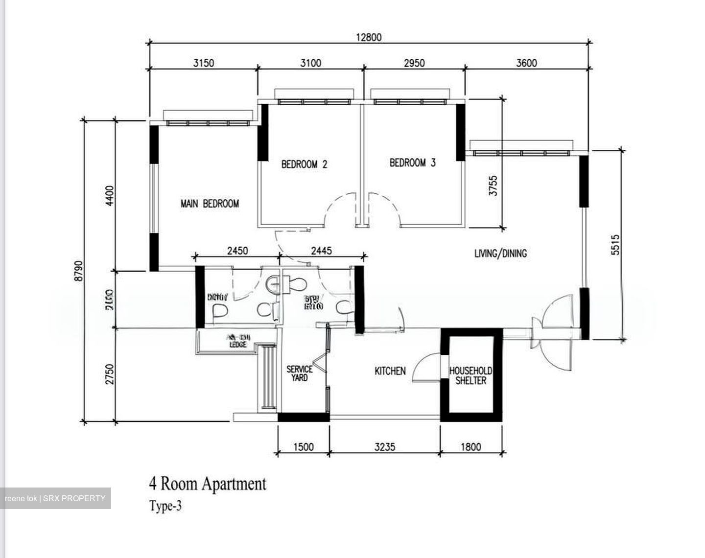 Blk 445A West Crest @ Bukit Batok (Bukit Batok), HDB 4 Rooms #543105631